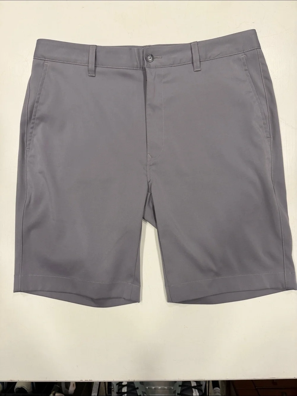 Daniel Cremieux Men's Slate Gray Flat Front Shorts